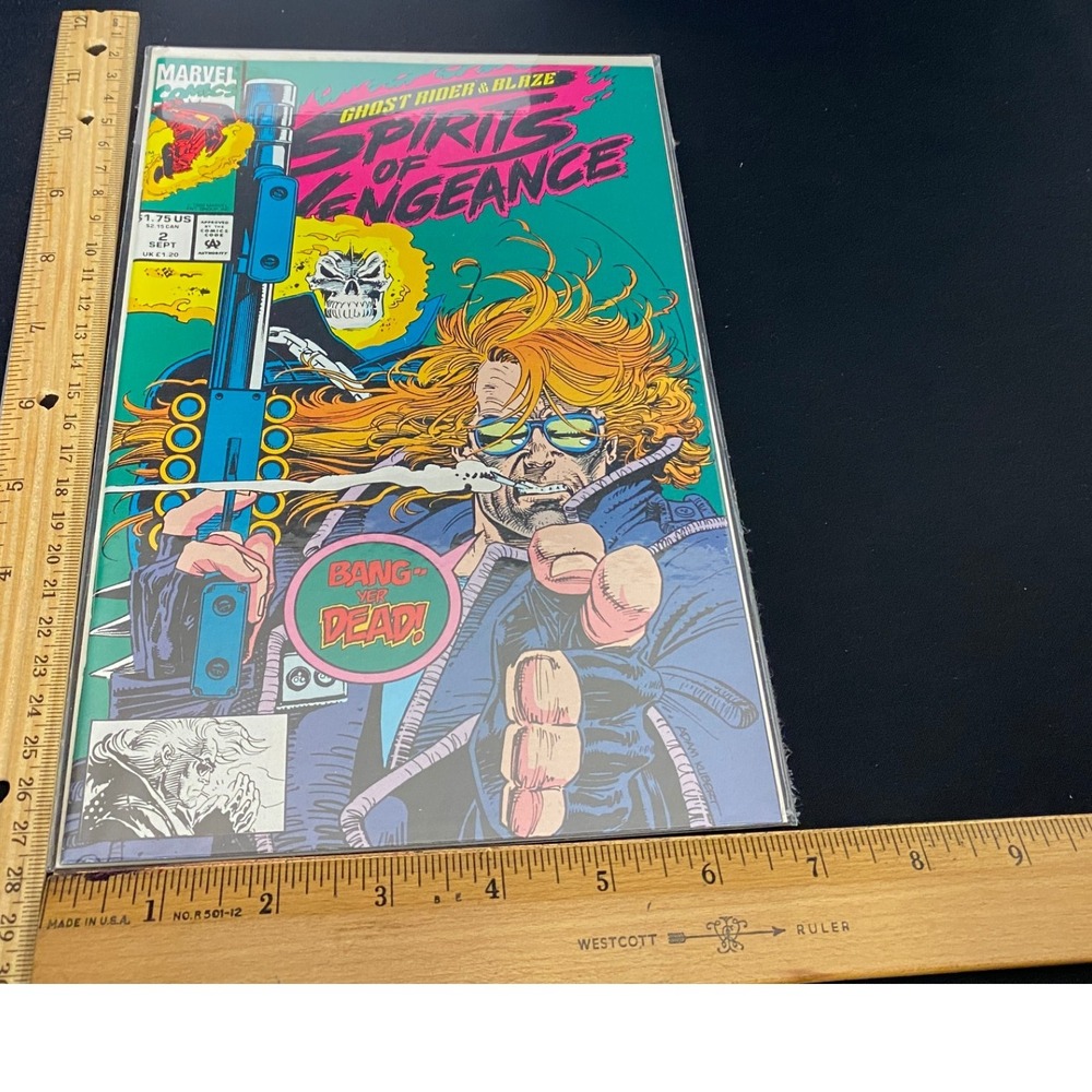 Ghost Rider Spirits of Vengeance Comic Book Issue 1 Marvel 1992